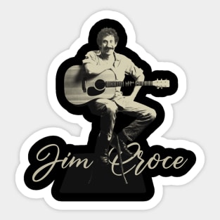 Jim croce #2 Sticker